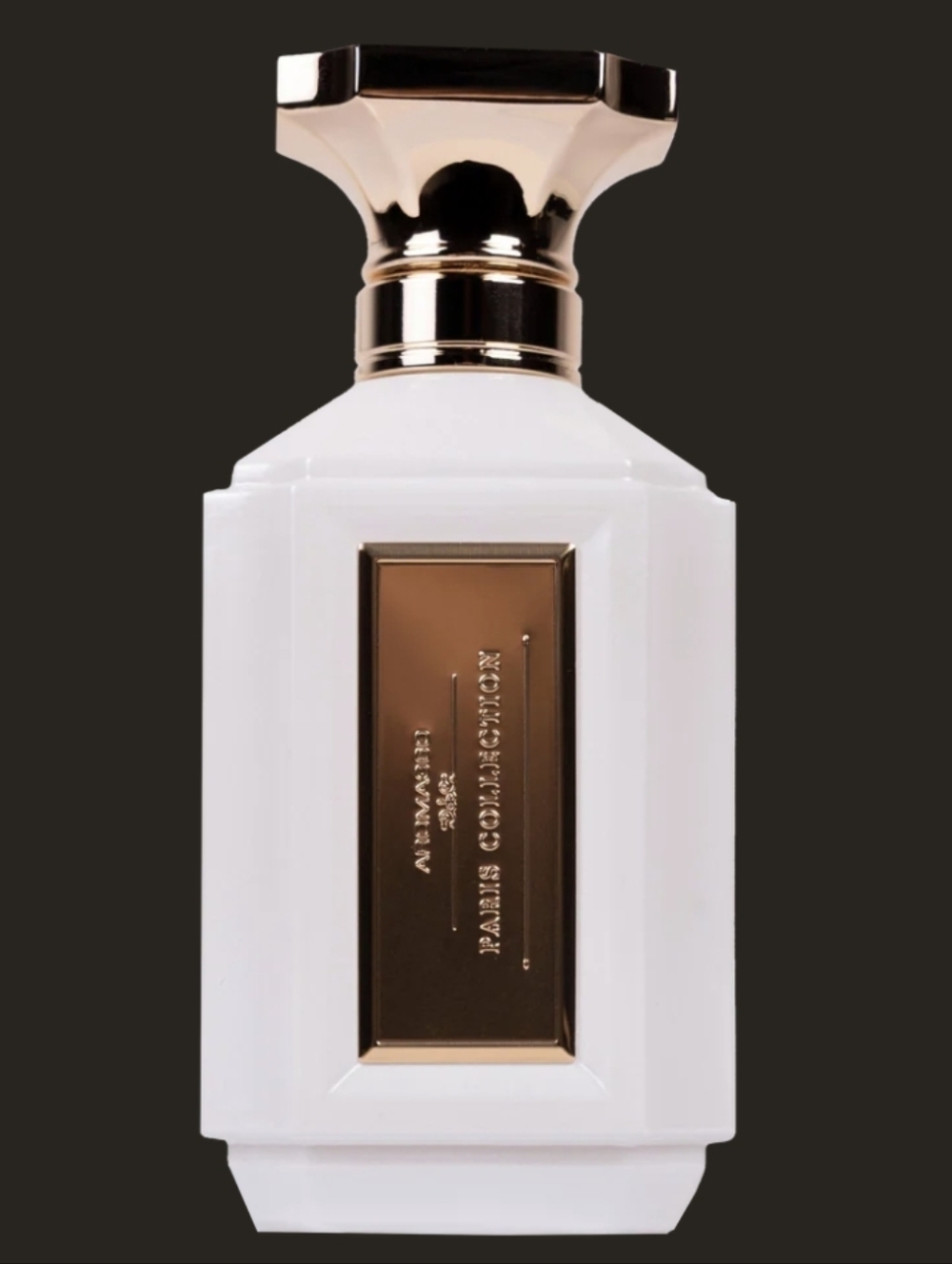 NWT Aroma360 Paris Collection White & Gold Fragrance Bottle Room Spray
